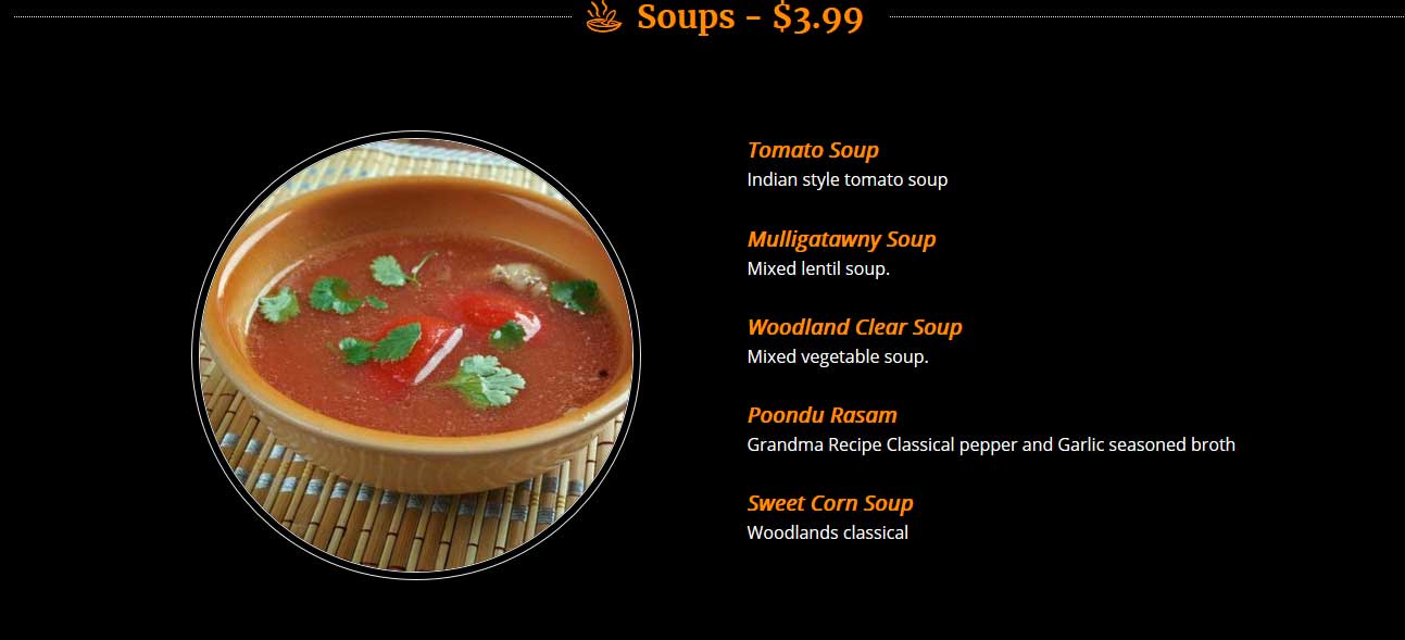 arbor farms soup menu